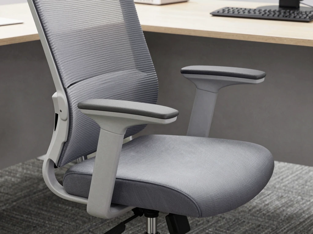 Detailed view of ergonomic features in Vorpalonxlyer chair